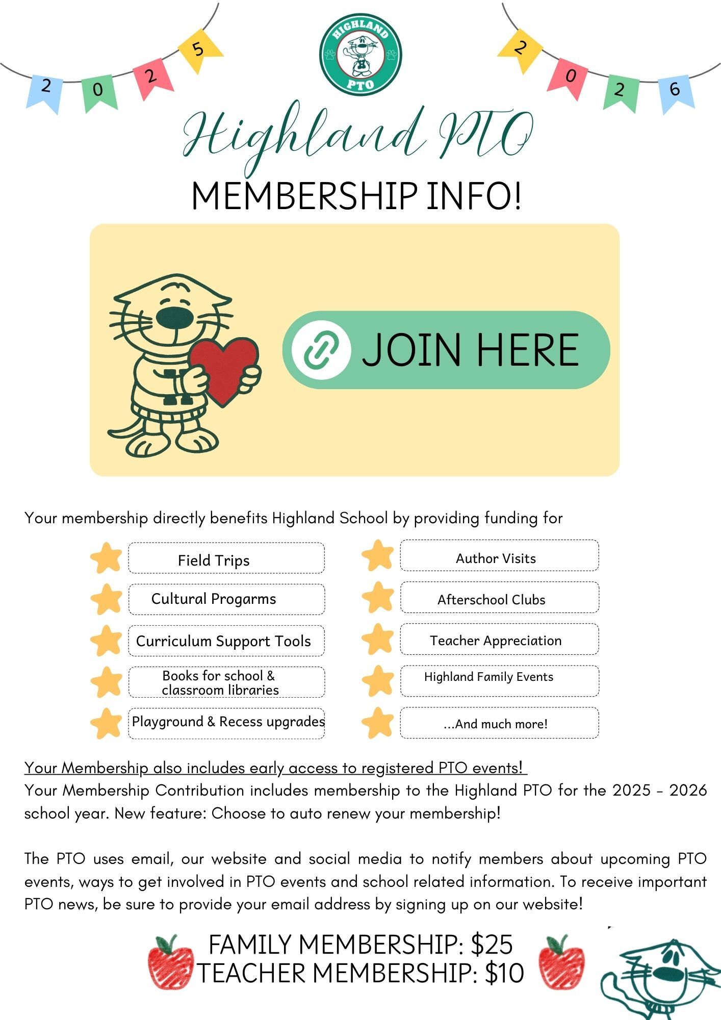 Membership Flyer , NO QR